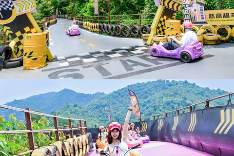 Gulong Gorge Go-Karting & Glassbridge Tour with Jungle ATV
