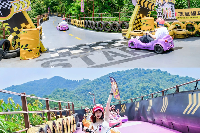 Gulong Gorge Go-Karting & Glassbridge Tour with Jungle ATV