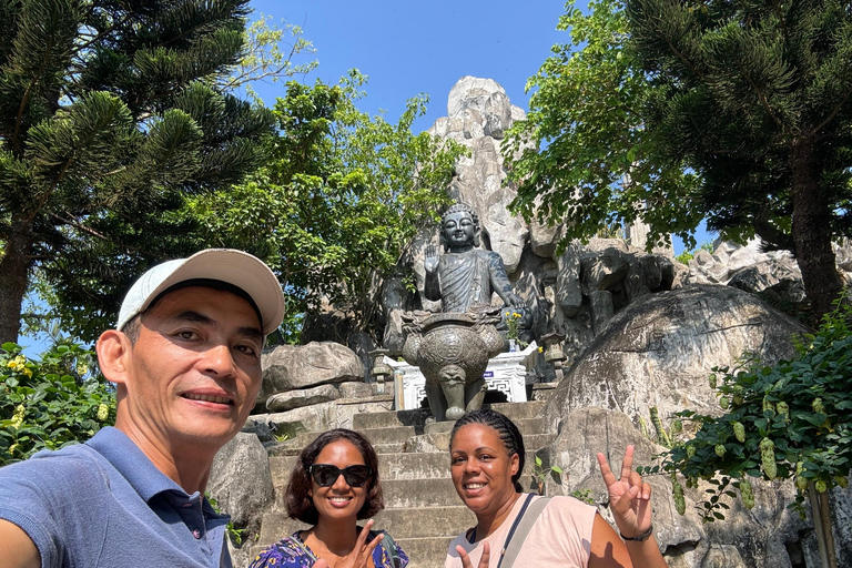 Da Nang/Hoi An: Golden Bridge, Lady Buddha & Marble Mountain Private Group Tour with Licensed English-Speaking Guide