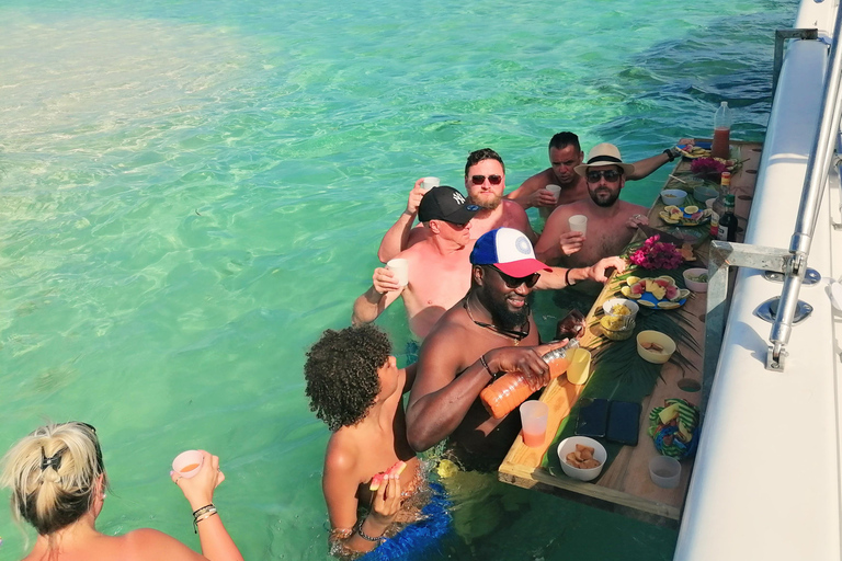 EXCURSIE*** (GRAND-CUL-DE-SAC-MARIN voeten in het water)