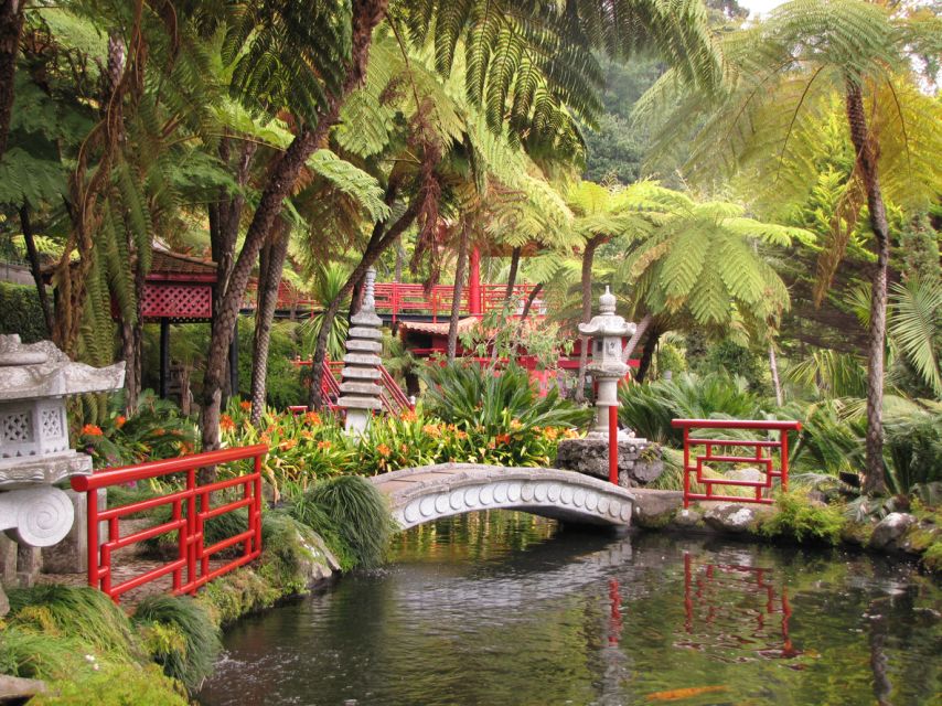 Beautiful Monte Palace Tropical Garden on Madeira Island