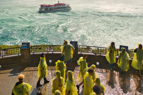 Tour naar de Niagarawatervallen, boottocht en Journey Behind the FallsTour + reis achter de watervallen