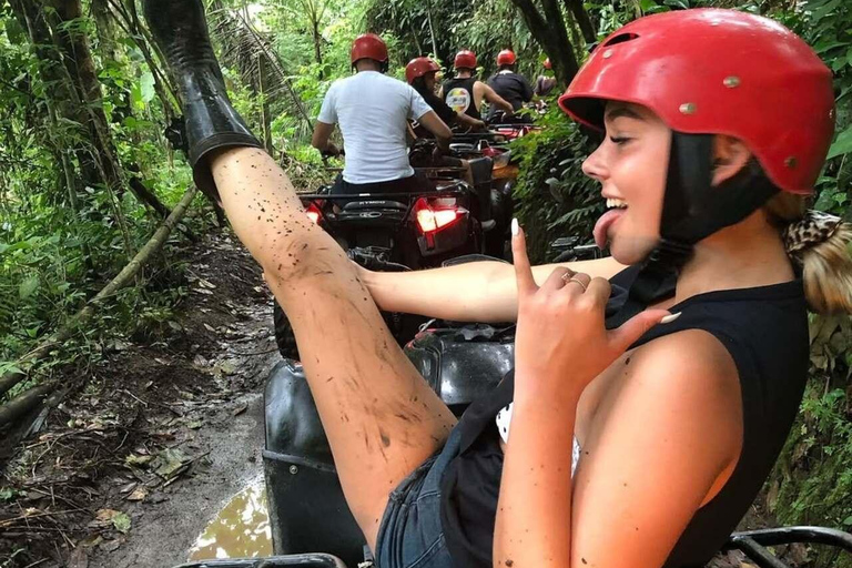Ubud: Kuber single ATV Quad Adventure with Waterfall Track