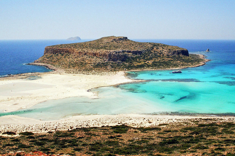 Depuis La Canée : journée à Balos et GramvousaPrise en charge à Kalyves et Almyrida