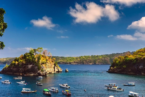 Bali: tour privato di Nusa Penida con snorkeling, tutto inclusoTour misto di Nusa Penida con servizio di pick up nell'area di Bali