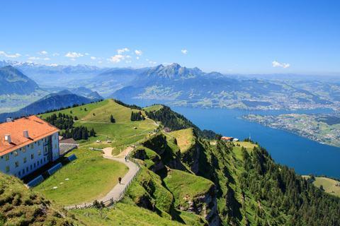 Mount Rigi Majesty Scenic Tour till bergens drottning