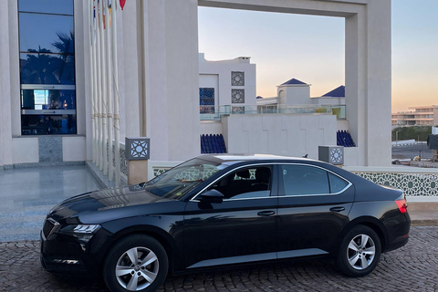 阿加迪尔机场豪华VVIP私人接驳车接送服务阿加迪尔阿尔马西拉机场↔至酒店接驳车（共享）