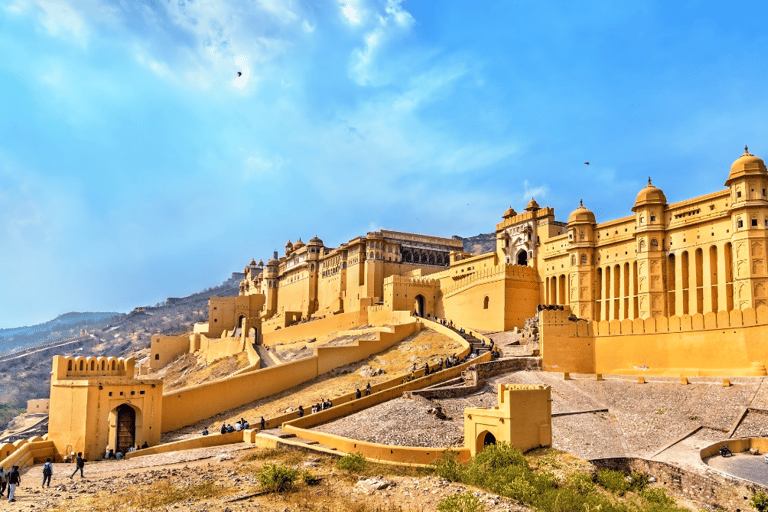 Jaipur: privérondleiding door de stad van een hele dagJaipur: privérondleiding door de stad van een hele dag met toegang