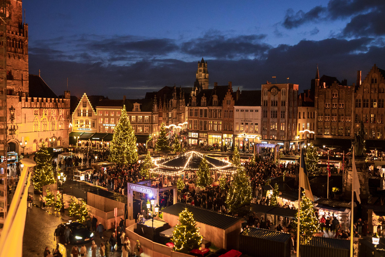 Private Bruges Christmas Tour from Paris Choco|Beer TestingMinivan Premium (1-6 Guests)