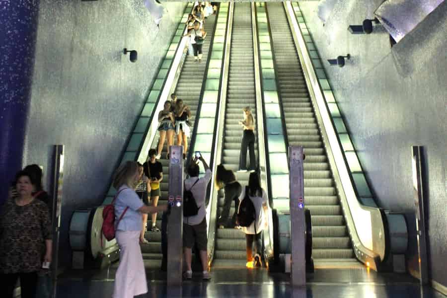 Die künstlerischen Metro-Stationen von Neapel: Moderne und Antike. Foto: GetYourGuide Die künstlerischen Metro-Stationen von Neapel: Moderne und Antike. Foto: GetYourGuide