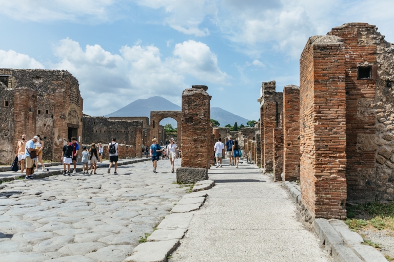 From Rome: Day Trip to Pompeii with Lunch and Guide Tour with Audio Guide