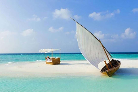 From Uroa: Prison Island and Nakupenda Sandbank with Lunch