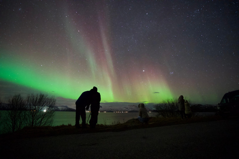 Tromsø: Northern Lights Tour – Unlimited Chase & Free Photos 6-8 Hours, Aurora chase, Comfortable bus, Photos included