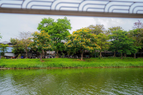 Hue: Perfume River & Hidden Canals Electric Boat Cruise Evening Perfume River Cruise