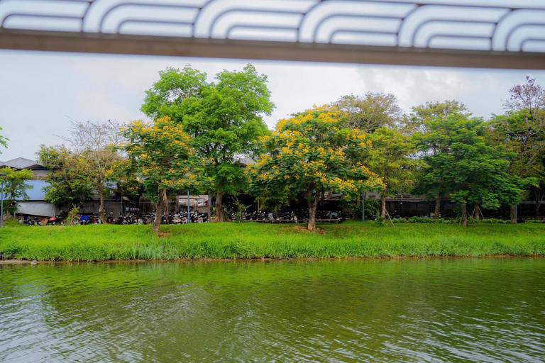 Hue: Perfume River & Hidden Canals Electric Boat Cruise Evening Perfume River Cruise
