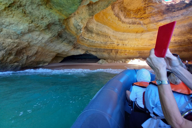 Lizbona: Wycieczka po wybrzeżu Algarve z rejsem wycieczkowym do jaskiń