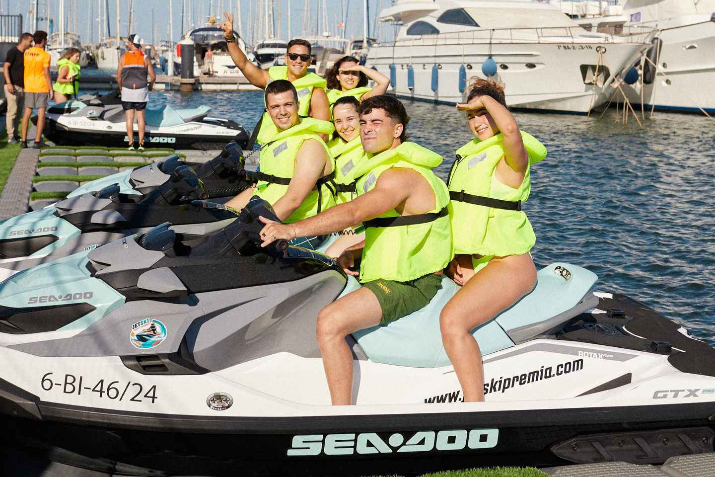 Barcelona: Jet ski rental without a license