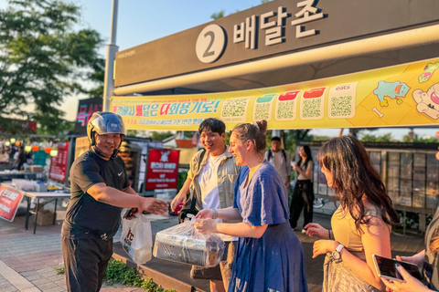 Han's River Picnic in Center of Seoul