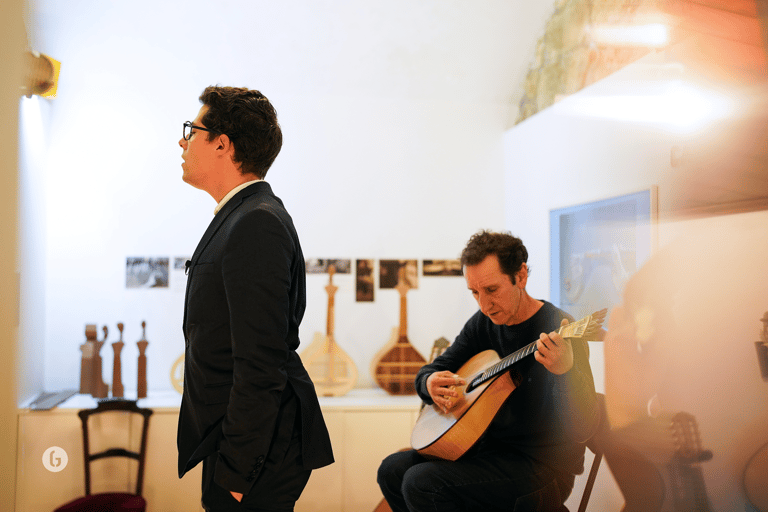 Porto: Fado Concert with Port Wine in Historical Music Store