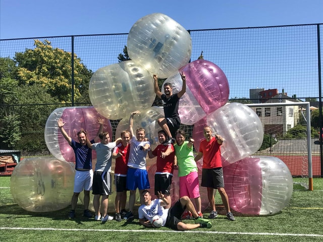 Bubble Football in Prague