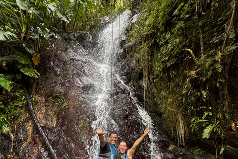San Juan : Aventure sur le toboggan aquatique d'El Yunque avec transport