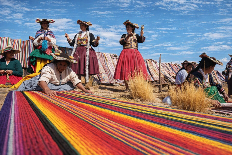Puno: Aymara Route to Copacabana with Guided Cultural Stops Puno: Aymara Route Tour with Return