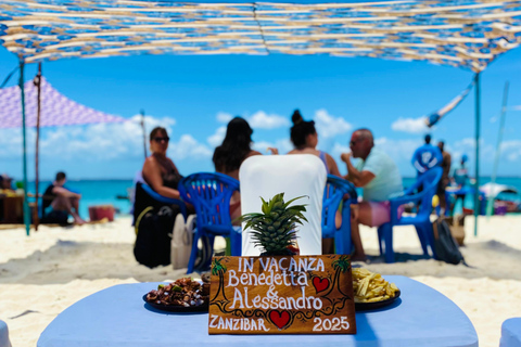 Zanzibar: Nakupenda Sandbank & Prison con Pranzo Incluso Honeymoon & Wedding Anniversary