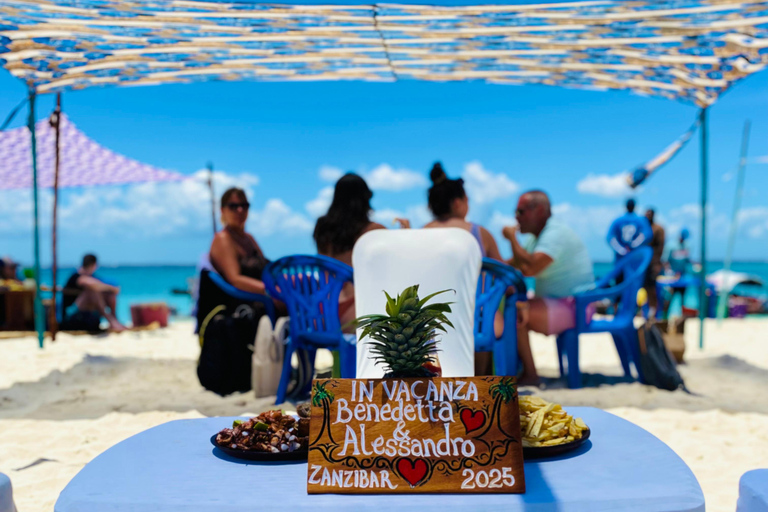 Zanzibar: Nakupenda Sandbank & Prison con Pranzo Incluso Honeymoon & Wedding Anniversary