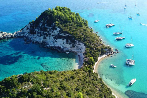 From Corfu: Paxos, Antipaxos & Blue Caves Full-Day Cruise