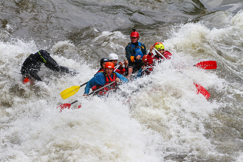 Simitli: Touwentuin, zipline en raften op Struma