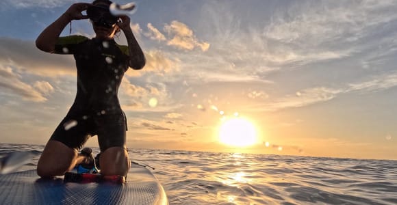 Tenerife: Paddle Surf by the Cliffs of Palm Mar