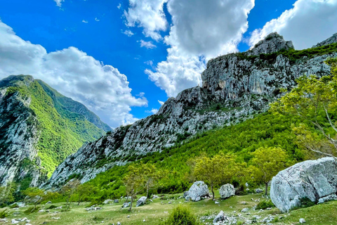 Hike on Gamti Mt & Bovilla Lake from Tirana on Land Rover