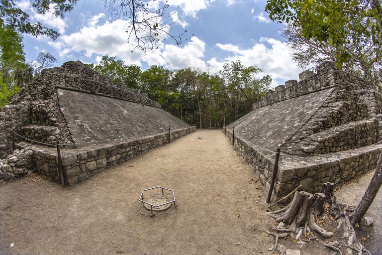 Z Cancún lub Riviera Maya: Cobá i Río Secreto – wycieczka 1-dniowaWycieczka do Coba i Río Secreto z Cancún