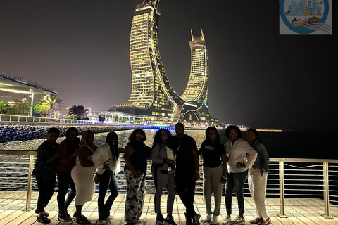 Visite nocturne de la ville de Doha avec transfert privé aéroport/hôtel