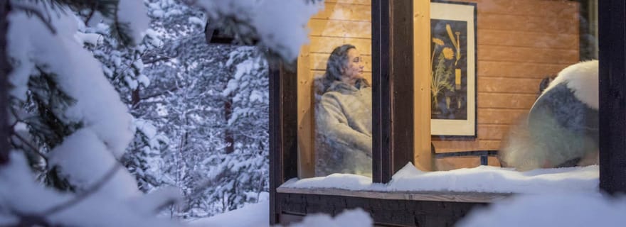 Levi: 2-Day Lapland Forest Cabin Stay with Safaris