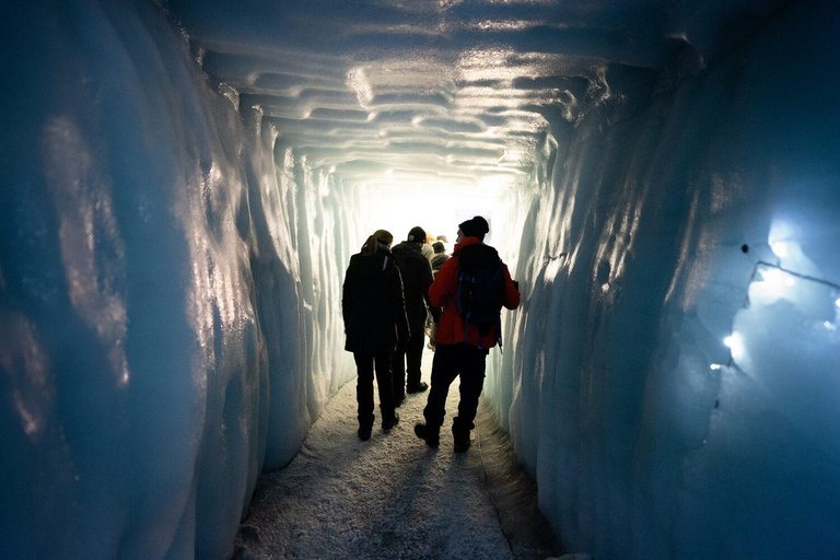 Húsafell : Visite de la grotte de glace du glacier Langjökulll