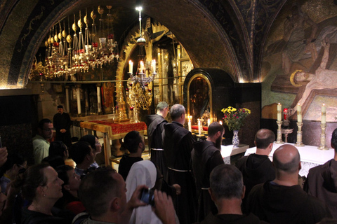 Från Tel Aviv: Guidad dagstur till Betlehem och Jerusalem