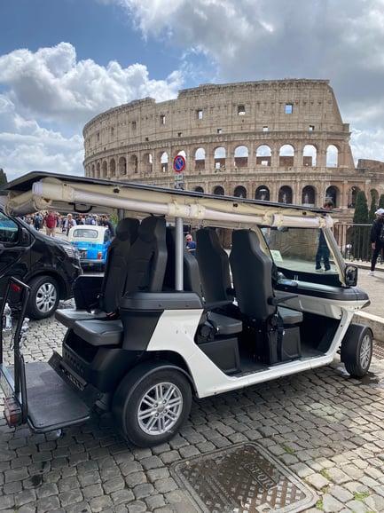 Rome golf car tour