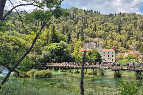 Split: Krka Waterfalls, River Cruise & Panoramic Viewpoint Split: Krka Waterfalls Tour - Entry Tickets Included