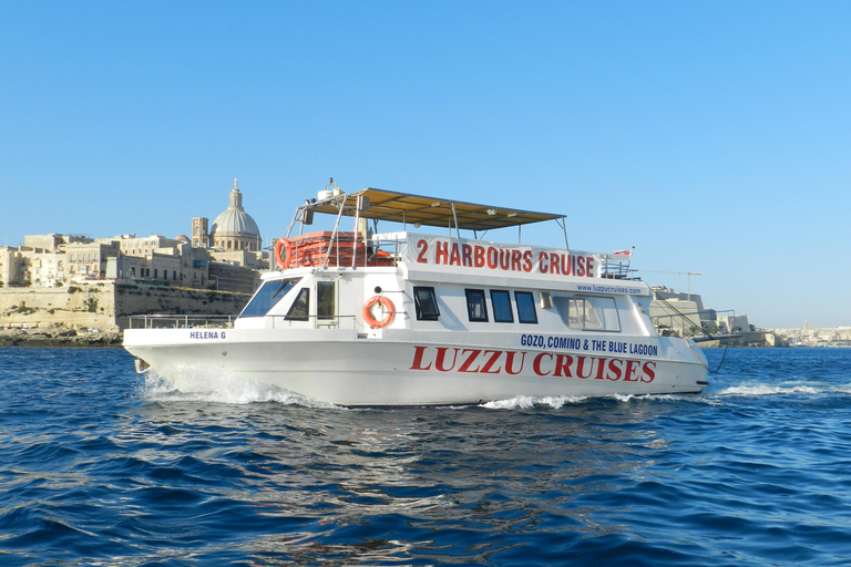 From Sliema: Cruise around Malta's Harbours and Creeks From Sliema: Valletta 2 Harbours Cruise