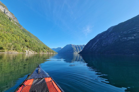 Hellesylt: Beginner-Friendly Fjord Kayaking Experience