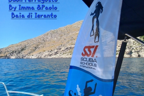 Cala di Mitigliano: snorkelen op een bootSnorkelen in Cala di Mitigliano