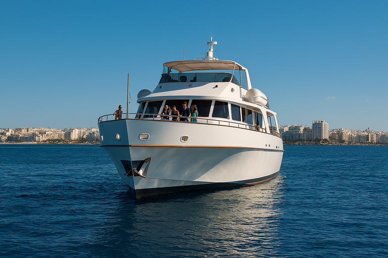 From Sliema: Around Malta Cruise with 3 Swim Stops and Lunch