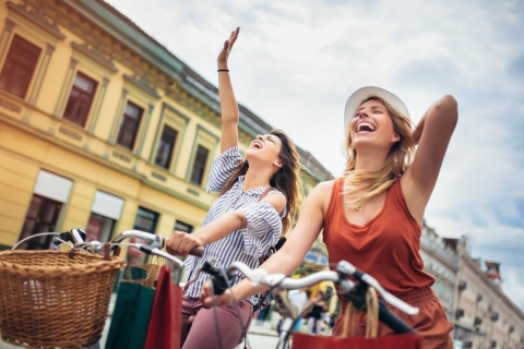 Fahrradtour durch die Prager Altstadt, die wichtigsten Sehenswürdigkeiten und die Natur2 Stunden: Highlights der Altstadt