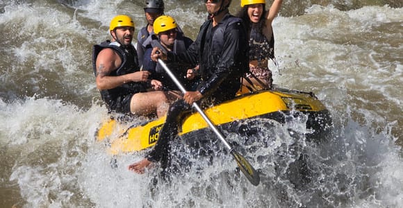 Rafting 5 km + Optional Zipline & ATV (Near Krabi/In Phang Nga)