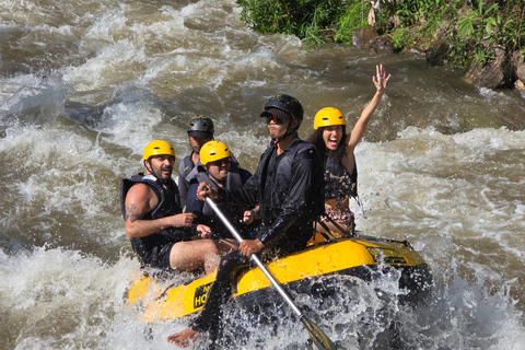 Phuket/Phang Nga: 7 Kilometer Rafting Thrill + Zipline & ATV 7 km Rafting + Zipline + One Professional Photo