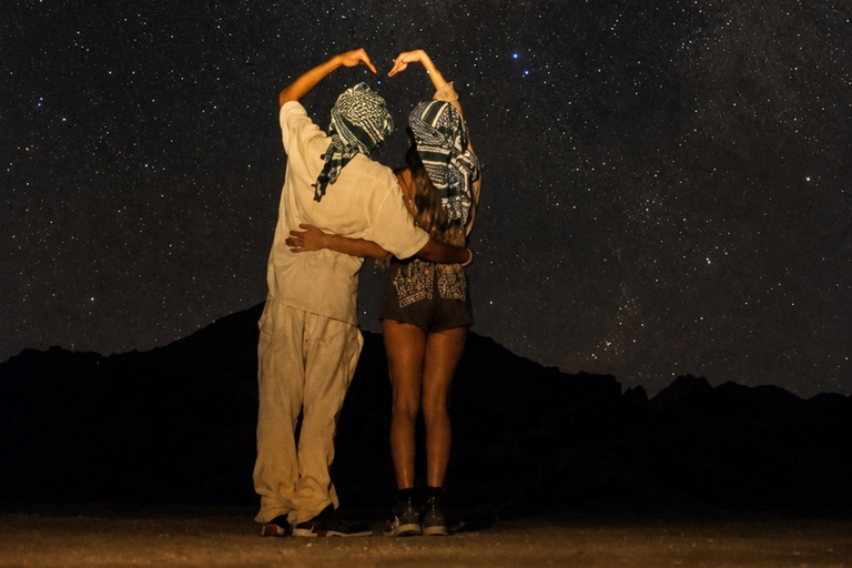 Hurghada: 4x4 Desert Safari, Camel Ride, Dinner & Stargazing Shared Tour in English