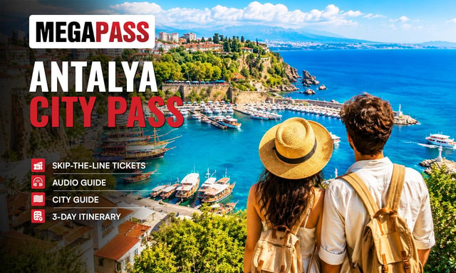 Antalya: Suluada Island, Rafting, Old City & Waterfalls Pass