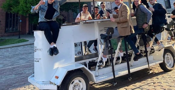 Riga's Old Town Beer Bike Tour & Guided Pub Crawl