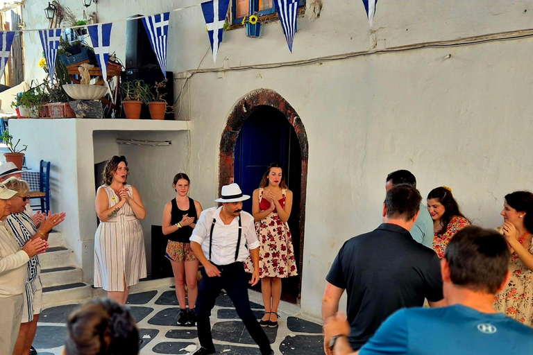 Santorini: Plate-Smashing Show & Fira Walking Tour